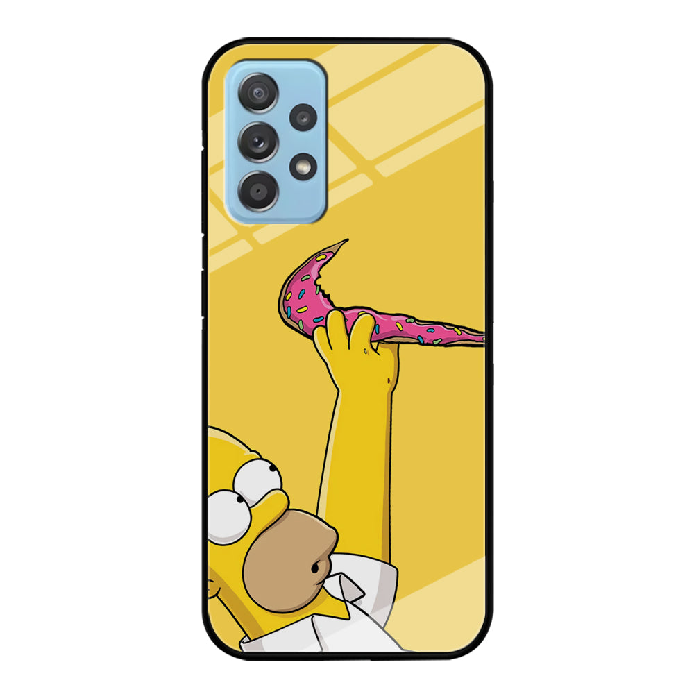 Nike Homer Donut Samsung Galaxy A52 Case