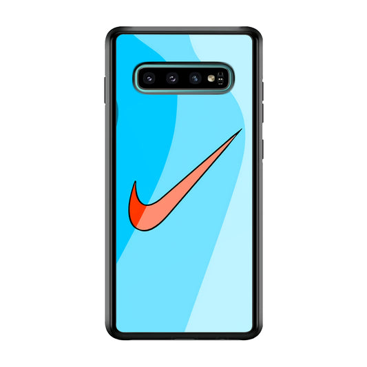 Nike Layer Blue Gradation Samsung Galaxy S10 Plus Case