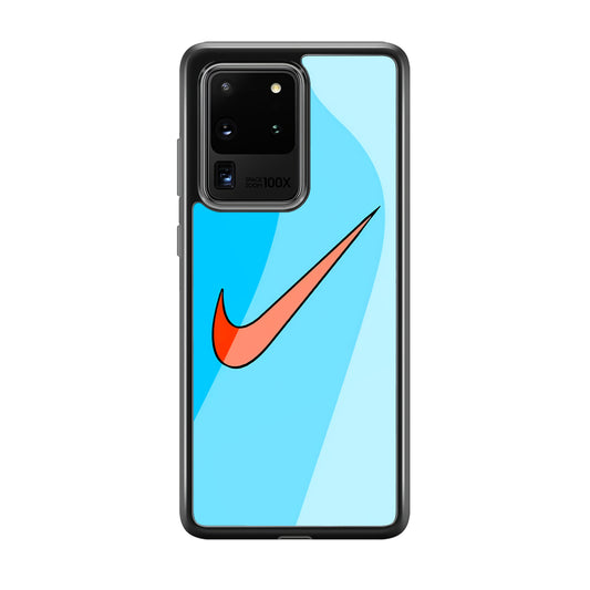 Nike Layer Blue Gradation Samsung Galaxy S20 Ultra Case