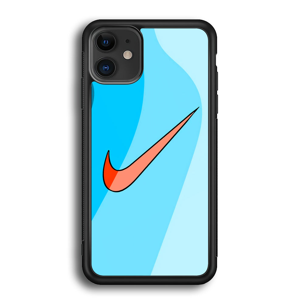 Nike Layer Blue Gradation iPhone 12 Case