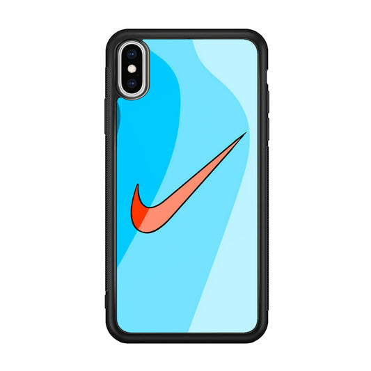 Nike Layer Blue Gradation iPhone XS Case