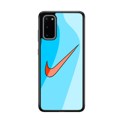 Nike Layer Blue Gradation Samsung Galaxy S20 Case