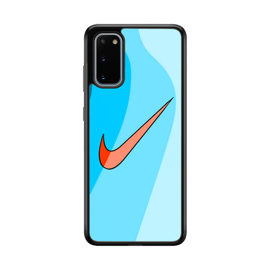 Nike Layer Blue Gradation Samsung Galaxy S20 Case