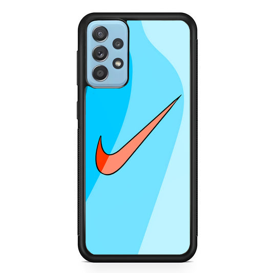 Nike Layer Blue Gradation Samsung Galaxy A52 Case