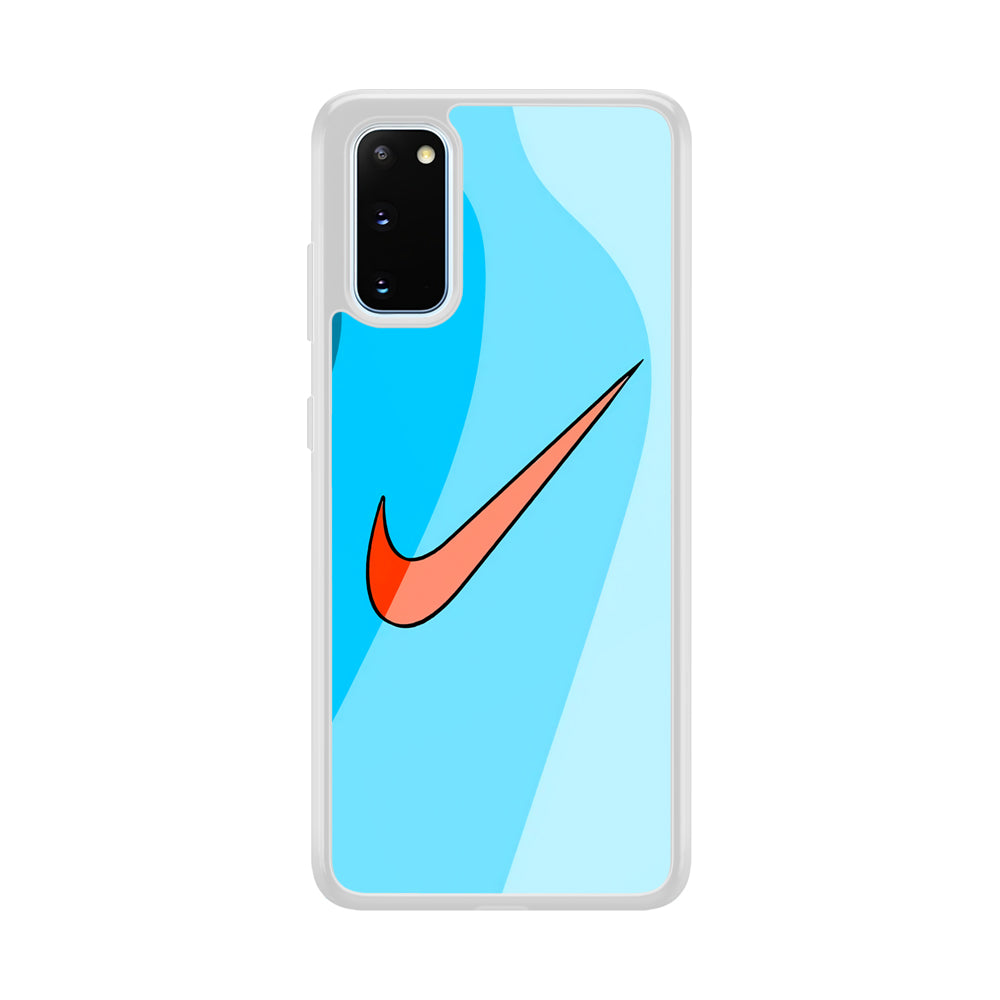 Nike Layer Blue Gradation Samsung Galaxy S20 Case