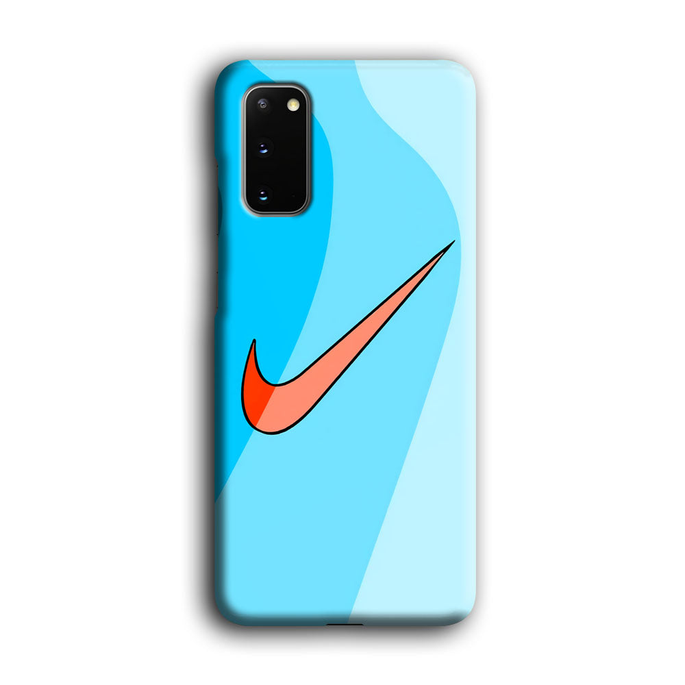 Nike Layer Blue Gradation Samsung Galaxy S20 Case