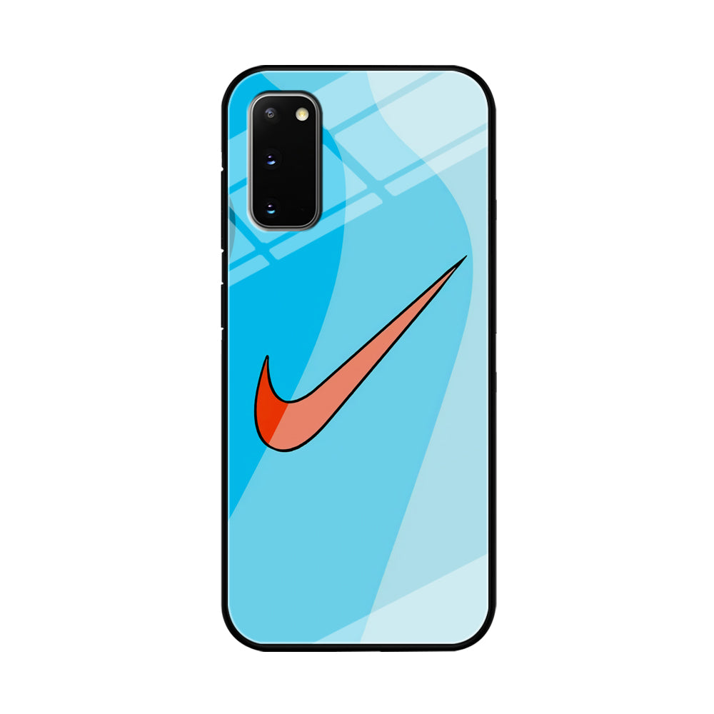 Nike Layer Blue Gradation Samsung Galaxy S20 Case