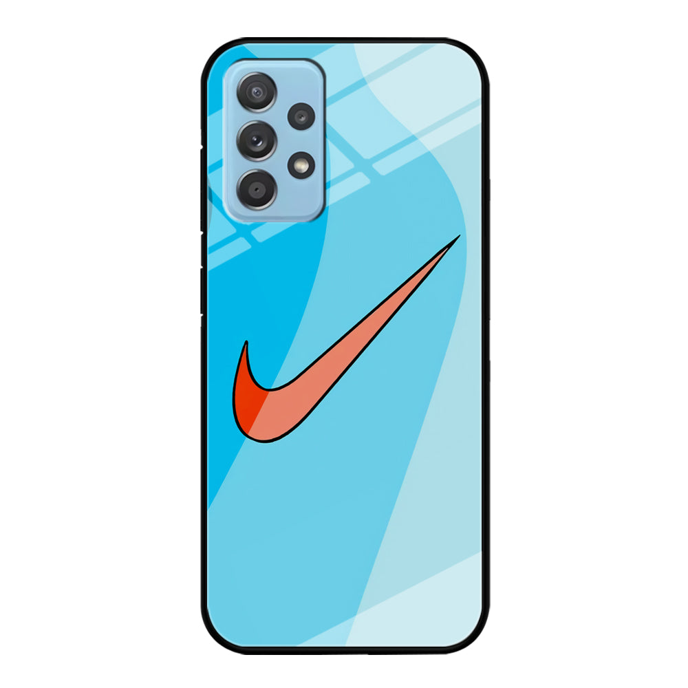 Nike Layer Blue Gradation Samsung Galaxy A52 Case