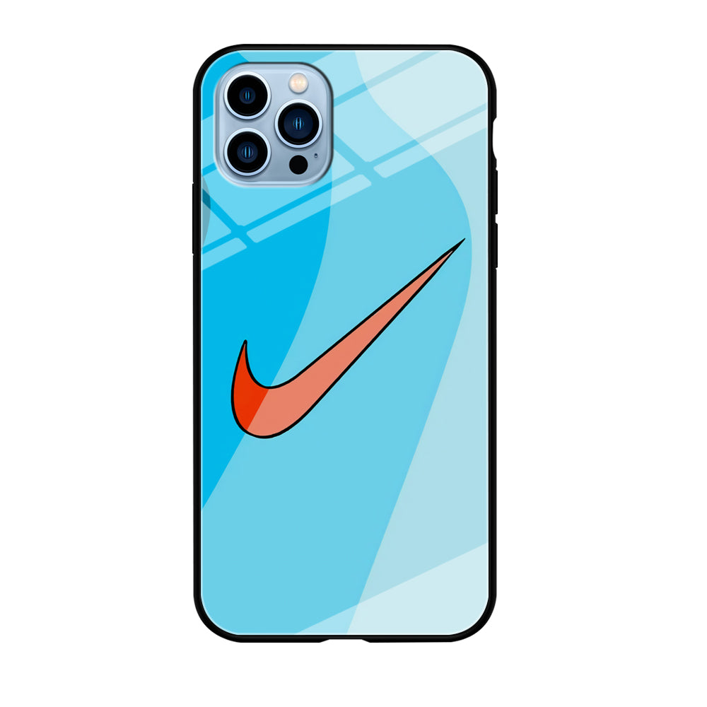 Nike Layer Blue Gradation iPhone 12 Pro Case