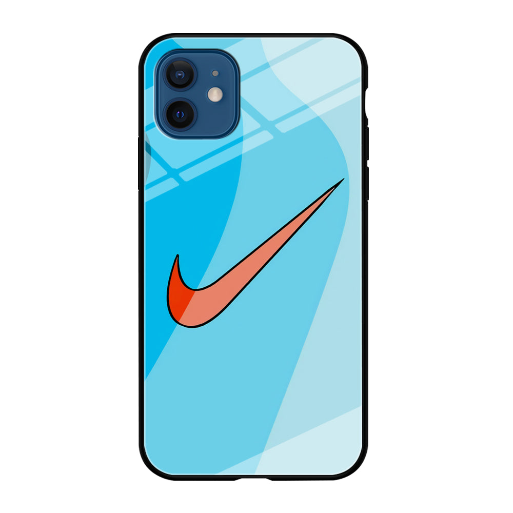 Nike Layer Blue Gradation iPhone 12 Case