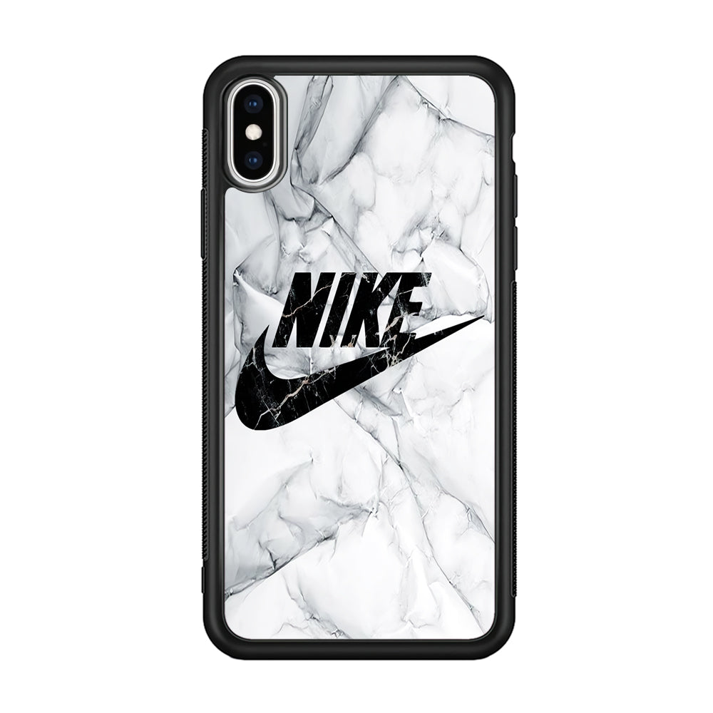Nike Marble Double Layer iPhone XS Case