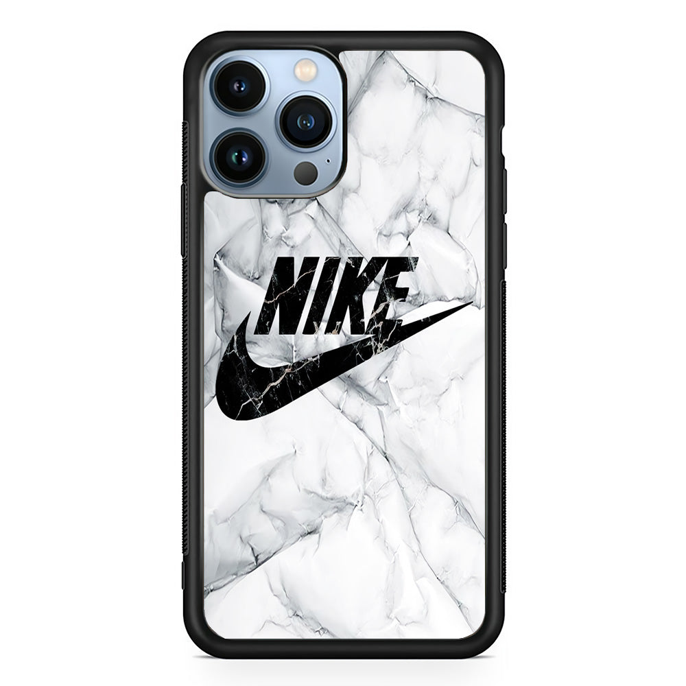 Nike Marble Double Layer iPhone 13 Pro Max Case