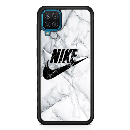 Nike Marble Double Layer Samsung Galaxy A12 Case