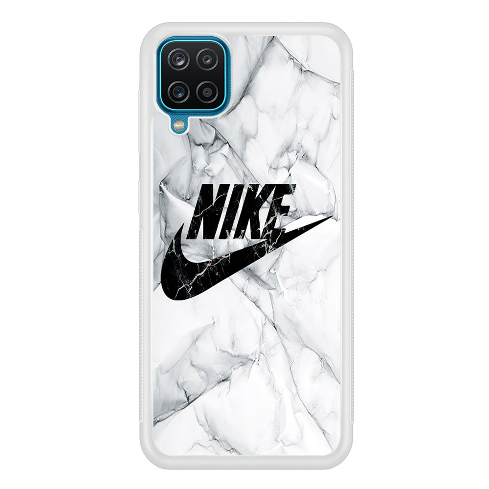 Nike Marble Double Layer Samsung Galaxy A12 Case