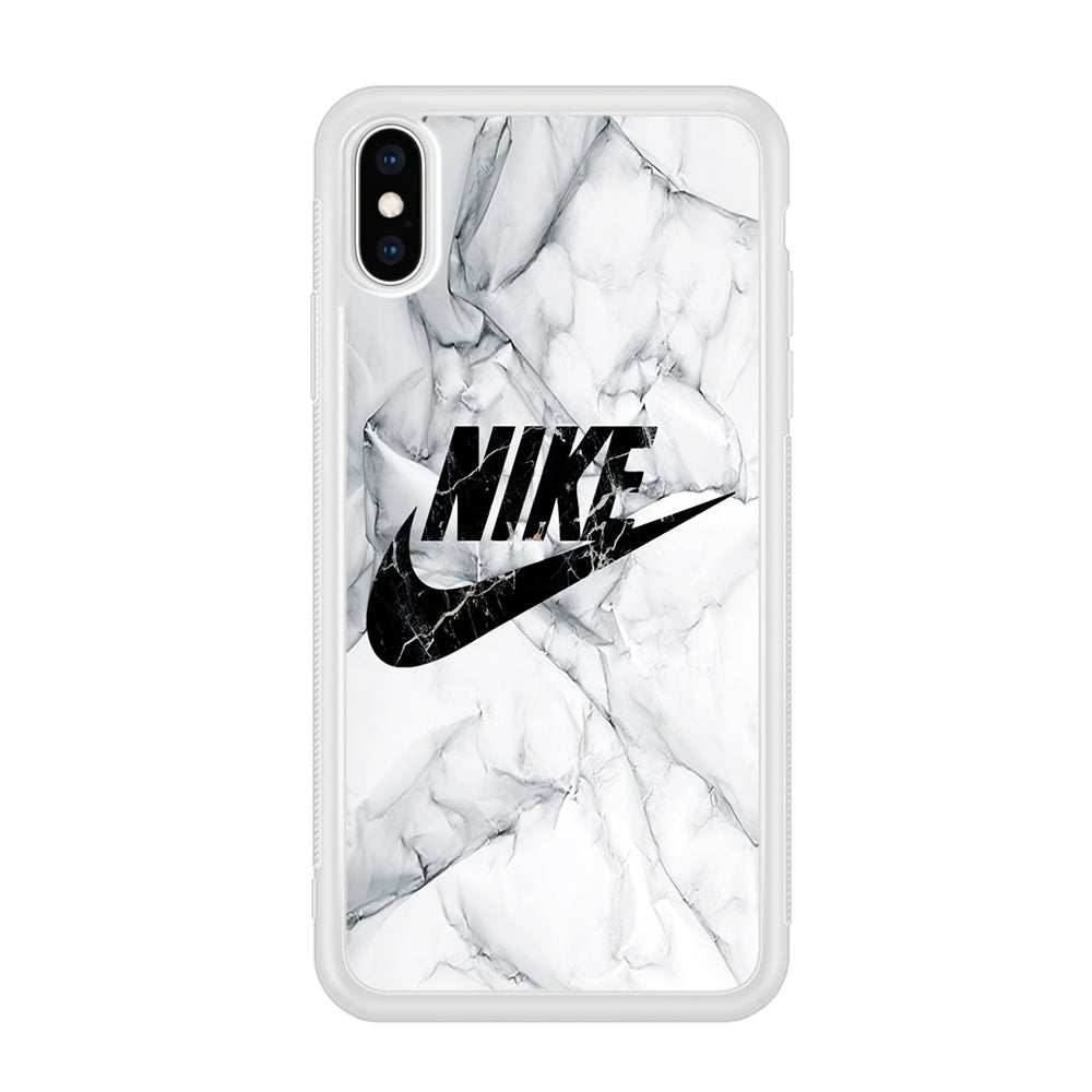 Nike Marble Double Layer iPhone XS Case