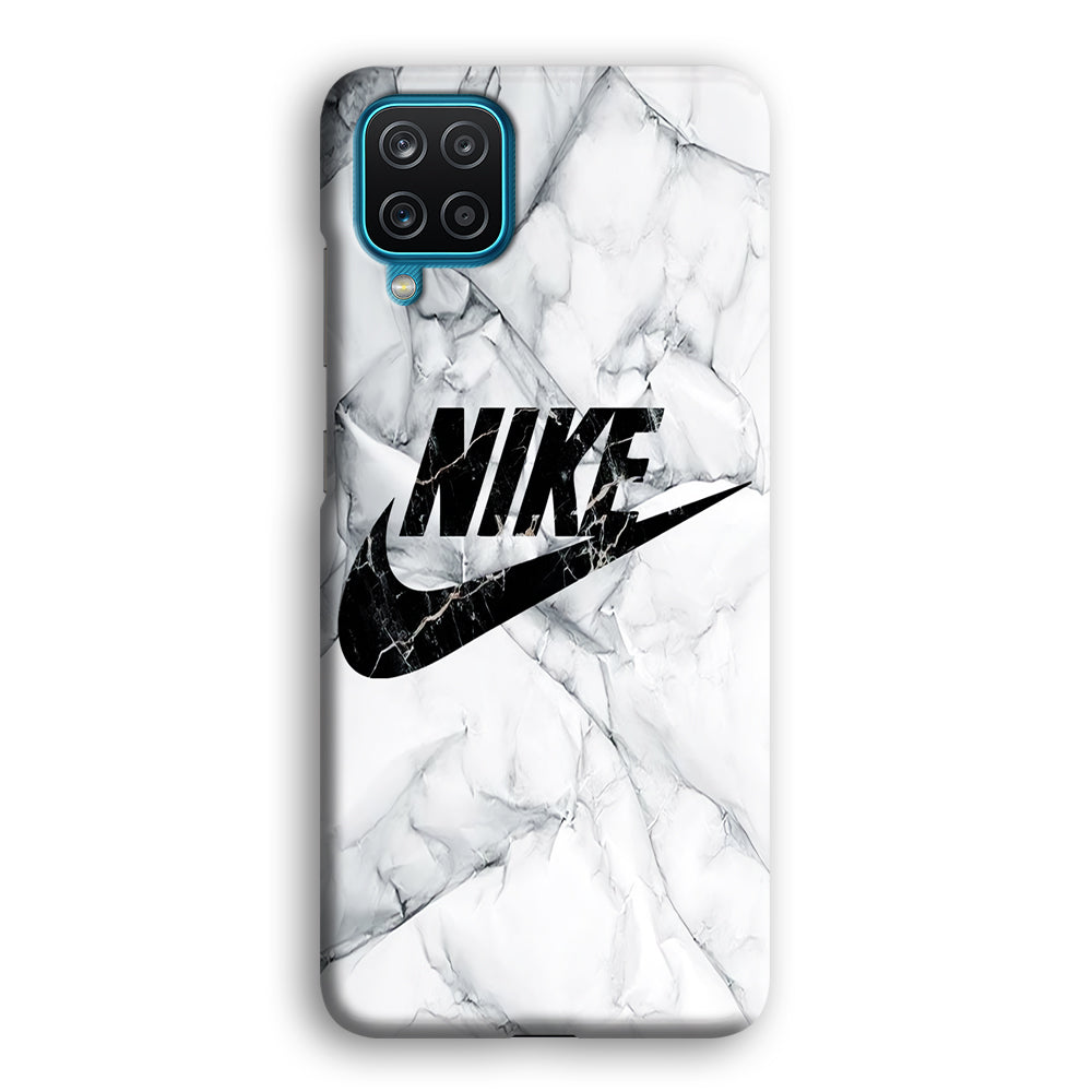 Nike Marble Double Layer Samsung Galaxy A12 Case