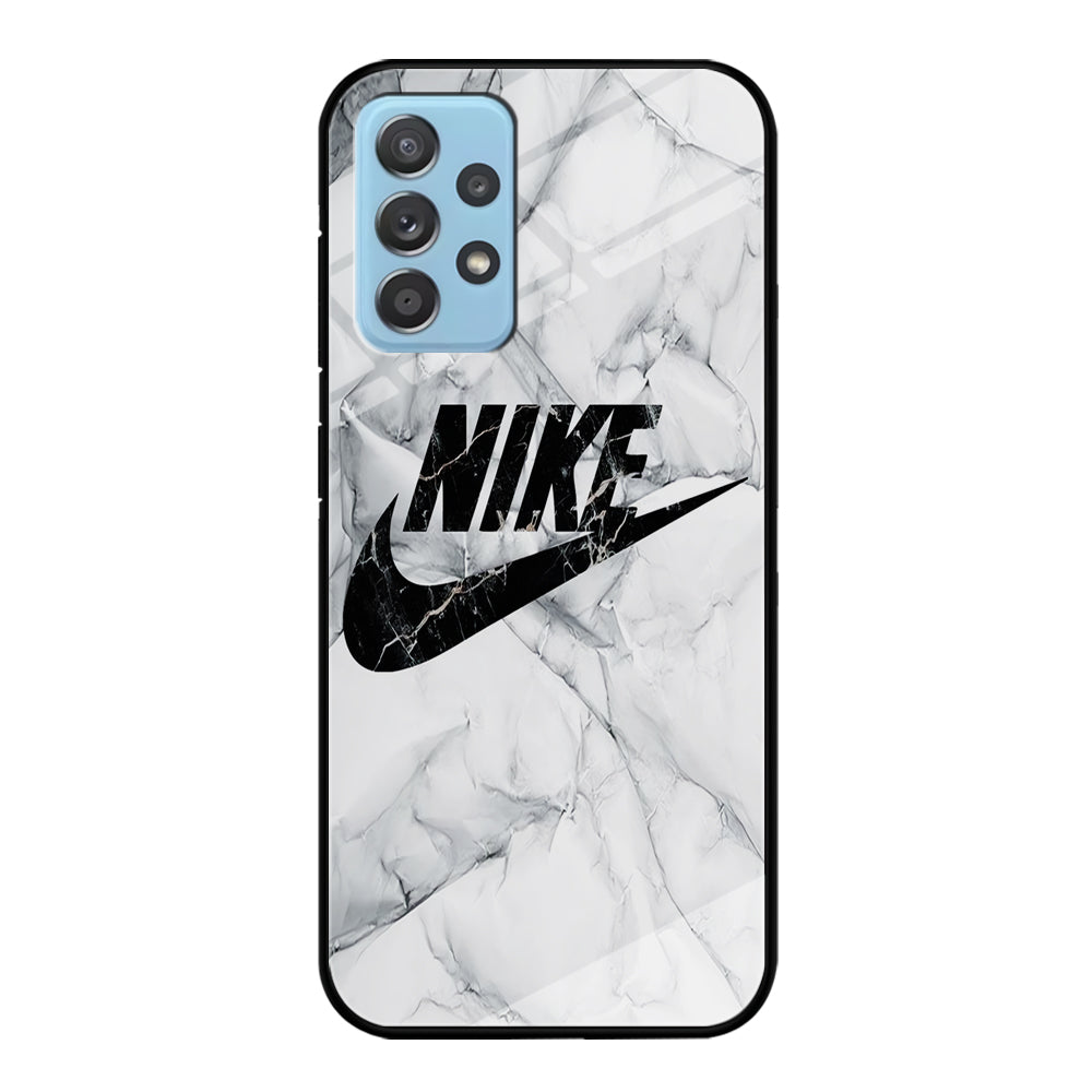 Nike Marble Double Layer Samsung Galaxy A52 Case