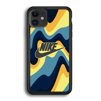 Nike Marble Liquid Painting iPhone 12 Case