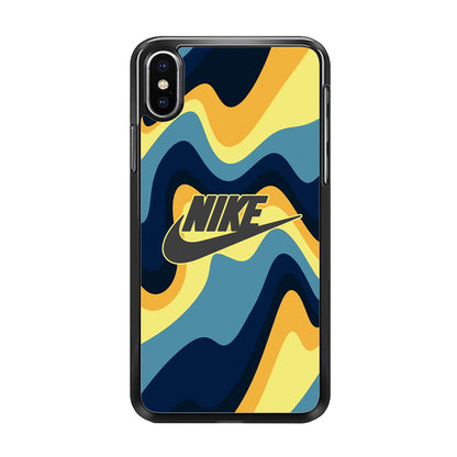 Nike Marble Liquid Painting iPhone X Case