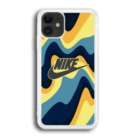 Nike Marble Liquid Painting iPhone 12 Case