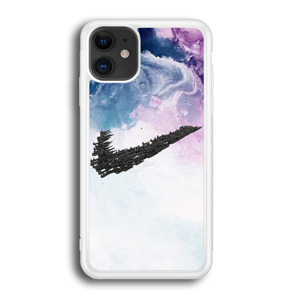 Nike Marble Logo Dominant iPhone 12 Case