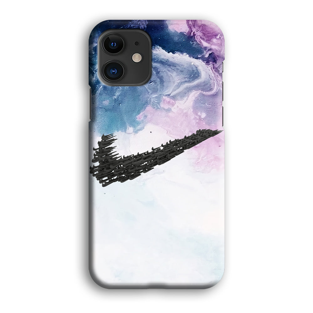 Nike Marble Logo Dominant iPhone 12 Case