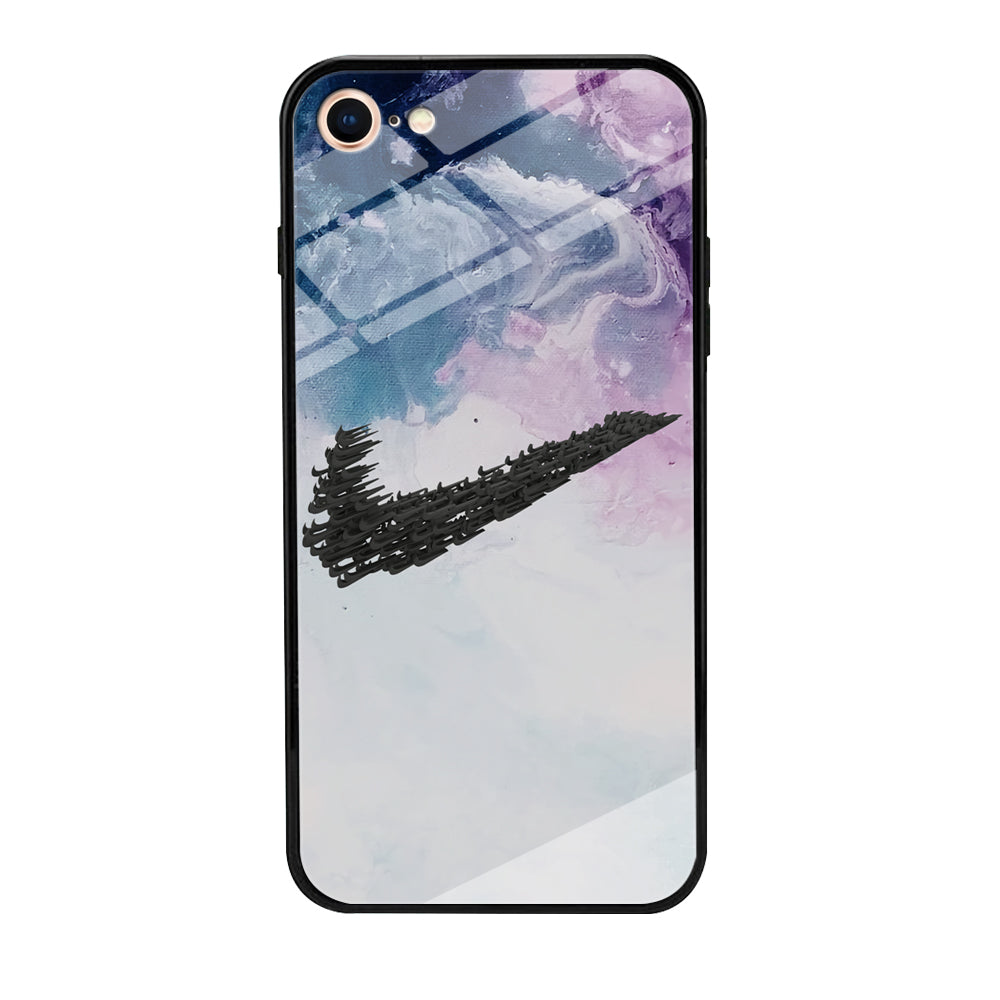 Nike Marble Logo Dominant iPhone 8 Case