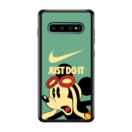 Nike Mickey Shocked Momment Samsung Galaxy S10 Plus Case