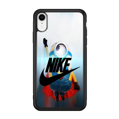 Nike Minions Superman Cosplay iPhone XR Case