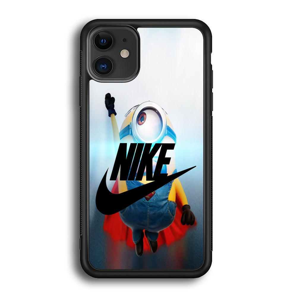 Nike Minions Superman Cosplay iPhone 12 Case