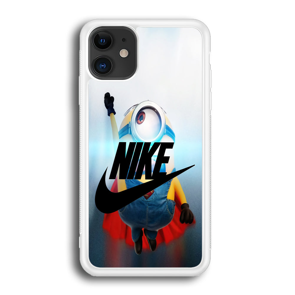 Nike Minions Superman Cosplay iPhone 12 Case