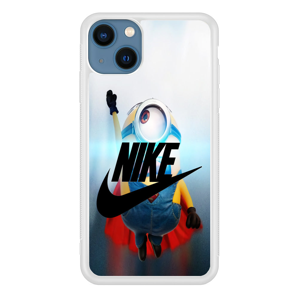 Nike Minions Superman Cosplay iPhone 13 Case