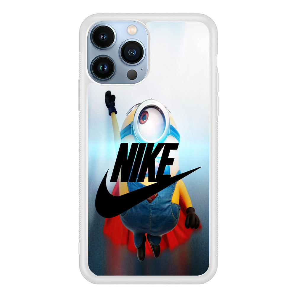 Nike Minions Superman Cosplay iPhone 13 Pro Max Case