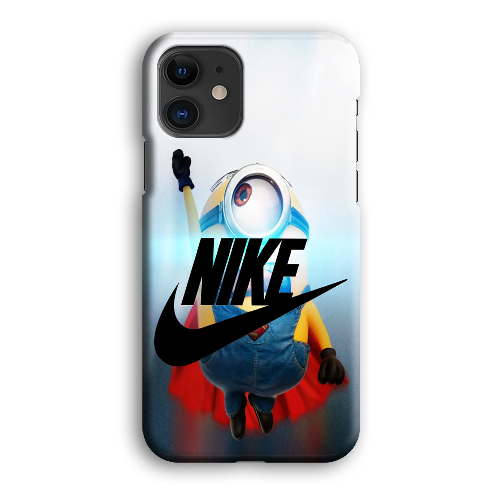 Nike Minions Superman Cosplay iPhone 12 Case