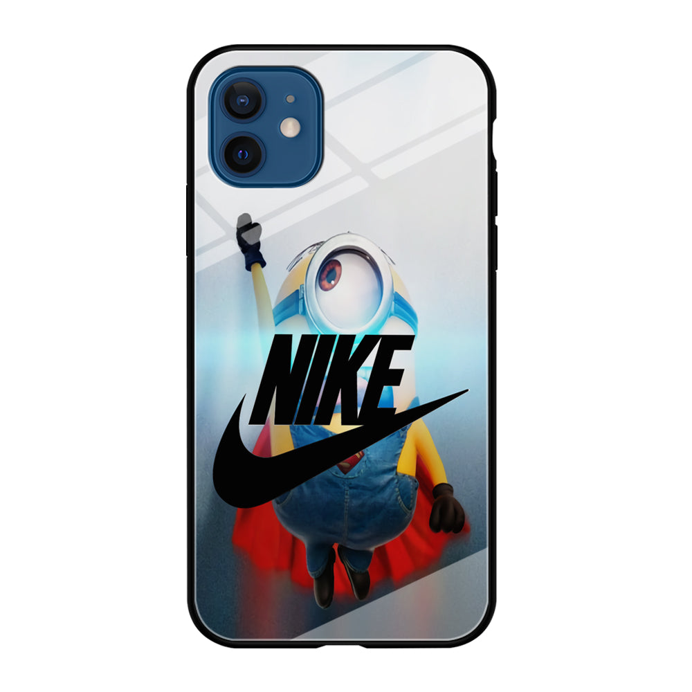 Nike Minions Superman Cosplay iPhone 12 Case