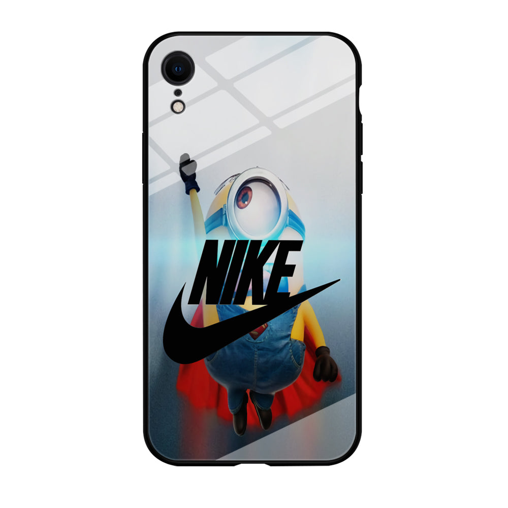 Nike Minions Superman Cosplay iPhone XR Case