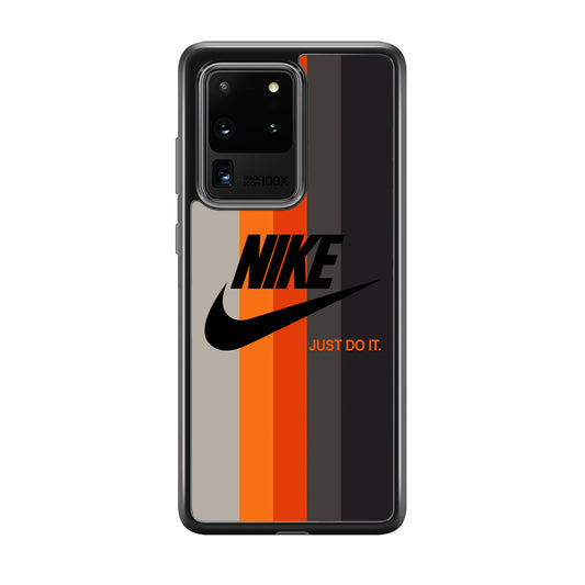 Nike Orange Line Samsung Galaxy S20 Ultra Case