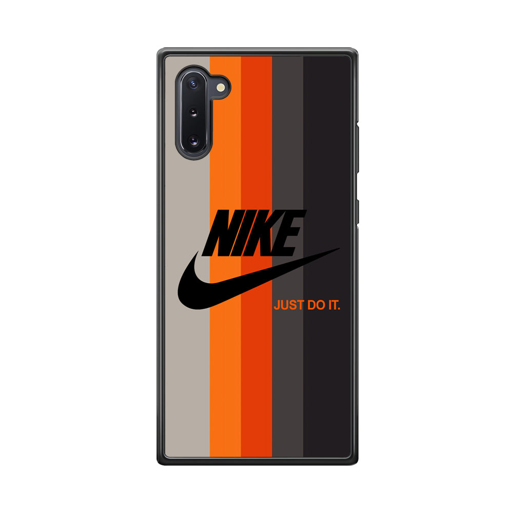 Nike Orange Line Samsung Galaxy Note 10 Case