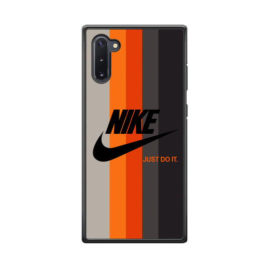 Nike Orange Line Samsung Galaxy Note 10 Case