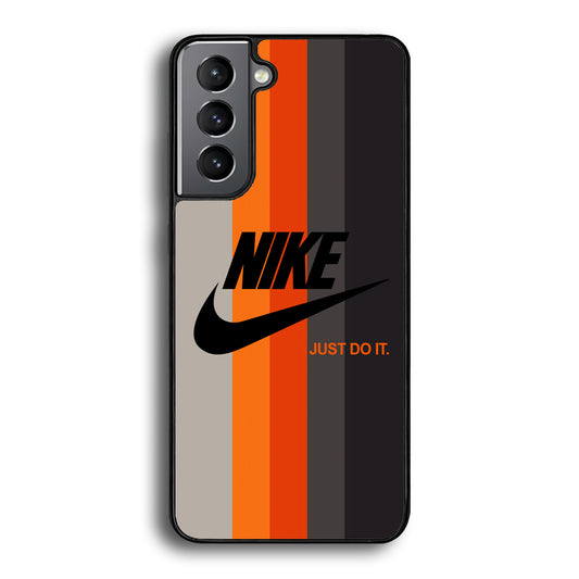 Nike Orange Line Samsung Galaxy S21 Plus Case