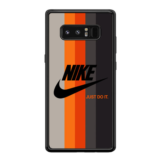 Nike Orange Line Samsung Galaxy Note 8 Case