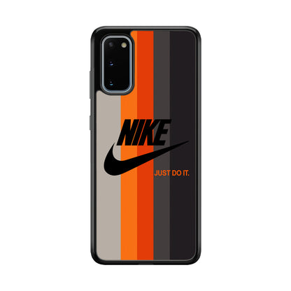 Nike Orange Line Samsung Galaxy S20 Case