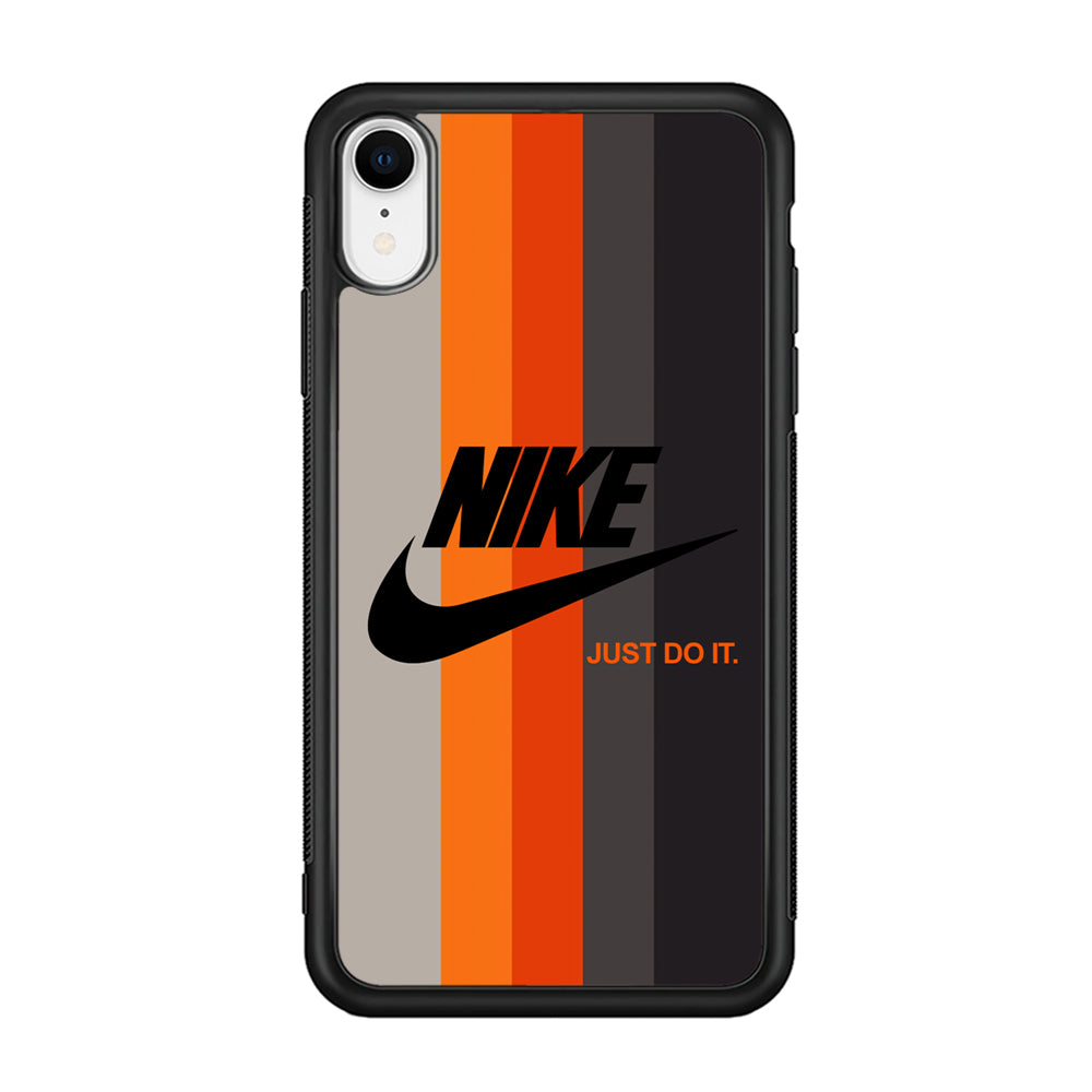 Nike Orange Line iPhone XR Case