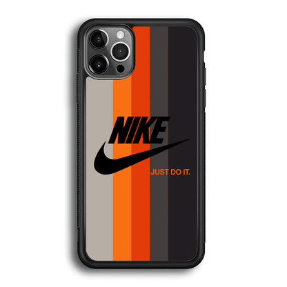 Nike Orange Line iPhone 12 Pro Case