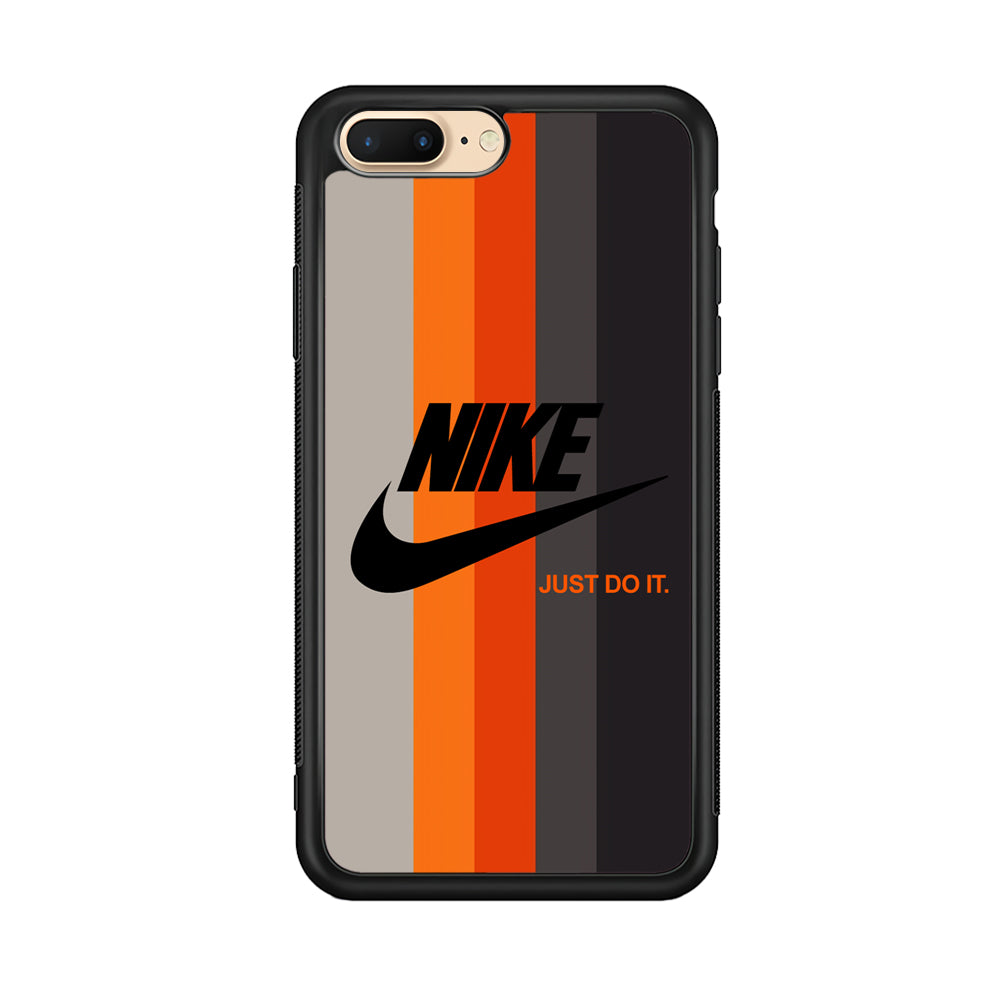 Nike Orange Line iPhone 8 Plus Case