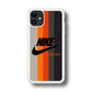 Nike Orange Line iPhone 11 Case