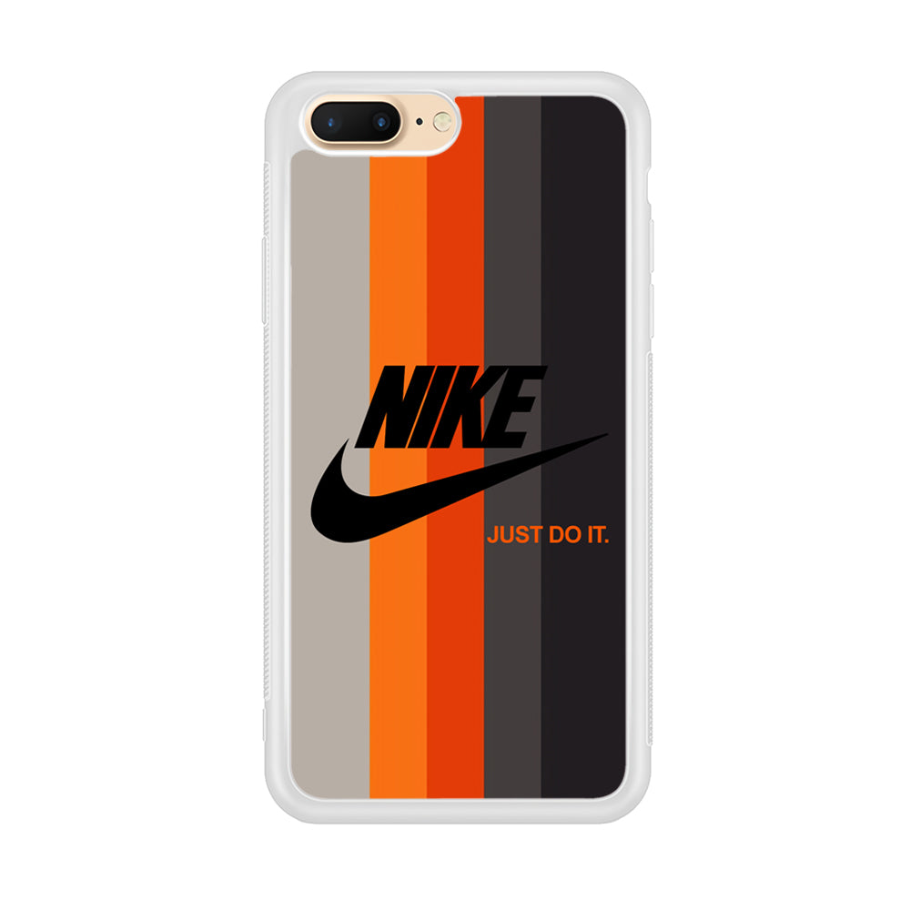 Nike Orange Line iPhone 8 Plus Case