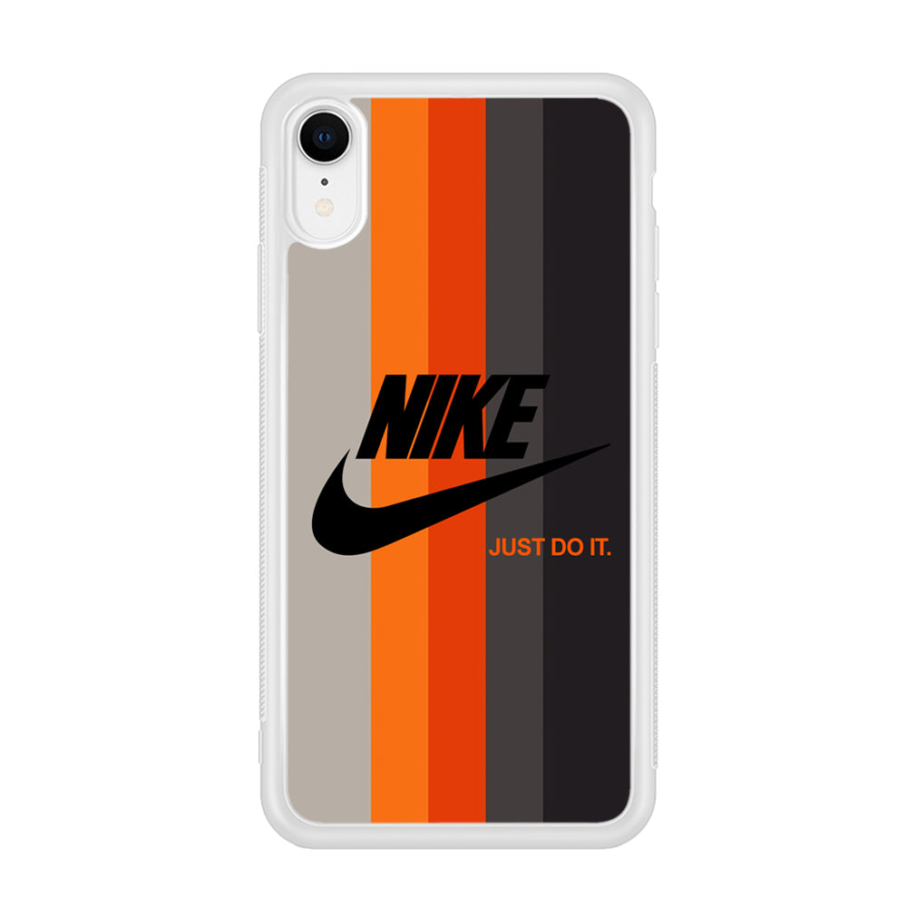 Nike Orange Line iPhone XR Case