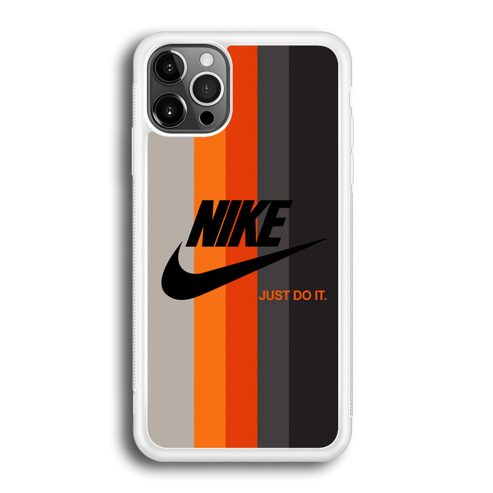 Nike Orange Line iPhone 12 Pro Case