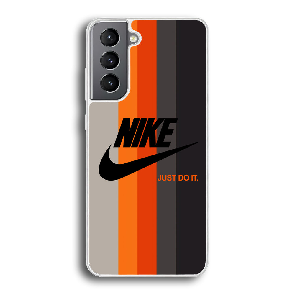 Nike Orange Line Samsung Galaxy S21 Plus Case